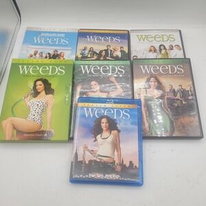 Weeds Seasons 1-6 DVD Season 7 Blu-ray Pre-owned